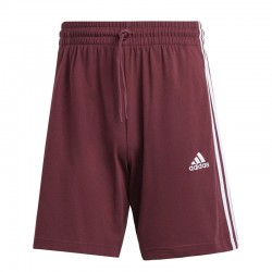 ADIDAS ESSENTIALS 3-STRIPES SHORTS (IS1377)ΑΝΔΡΙΚΗ ΒΕΡΜΟΥΔΑ ΚΟΚΚΙΝΗ