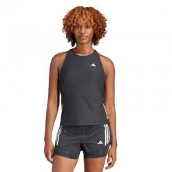 ADIDAS OWN THE RUN TANK TOP (IN8317)ΓΥΝΑΙΚΕΙΟ ΑΜΑΝΙΚΟ T-SHIRT ΜΑΥΡΟ