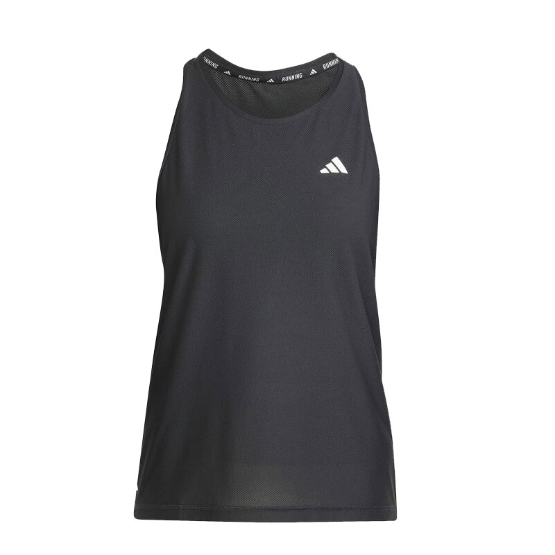 ADIDAS OWN THE RUN TANK TOP (IN8317)ΓΥΝΑΙΚΕΙΟ ΑΜΑΝΙΚΟ T-SHIRT ΜΑΥΡΟ