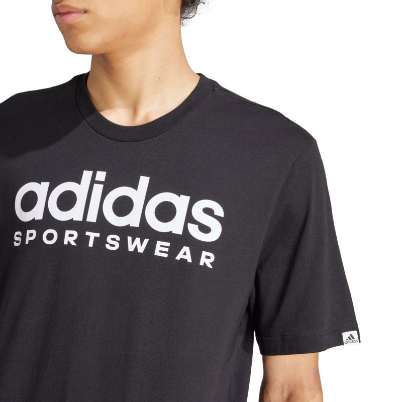 Adidas Sportswear SPW TEE (IW8833)ΑΝΔΡΙΚΟ T-SHIRT ΜΑΥΡΟ