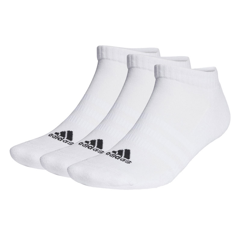 ADIDAS CUSHIONED LOW-CUT SOCKS 3 PAIRS (HT3434)Αθλητικές Κάλτσες Λευκές 3 Ζεύγη