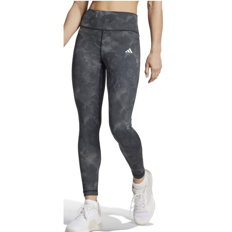 ADIDAS TRAIN ESSENTIALS AOP FLOWER TIE-DYE LEGGINGS (IN4295)ΓΥΝΑΙΚΕΙΟ ΚΟΛΑΝ Grey Five / Carbon