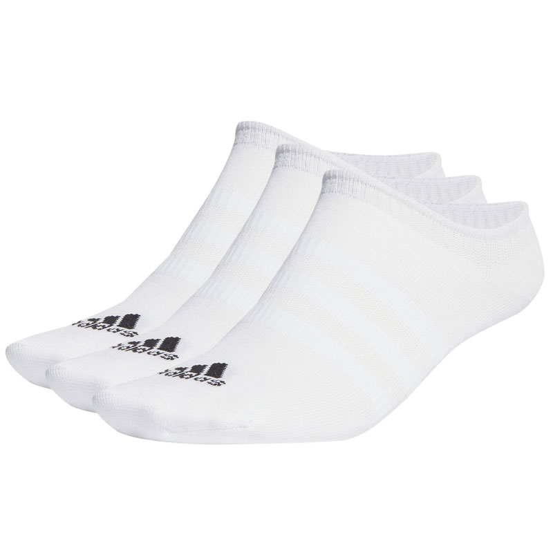 ADIDAS THIN AND LIGHT NO-SHOW SOCKS 3 PAIRS (HT3463)ΑΘΛΗΤΙΚΕΣ ΚΑΛΤΣΕΣ 3 ΤΕΜΑΧΙΑ ΛΕΥΚΕΣ