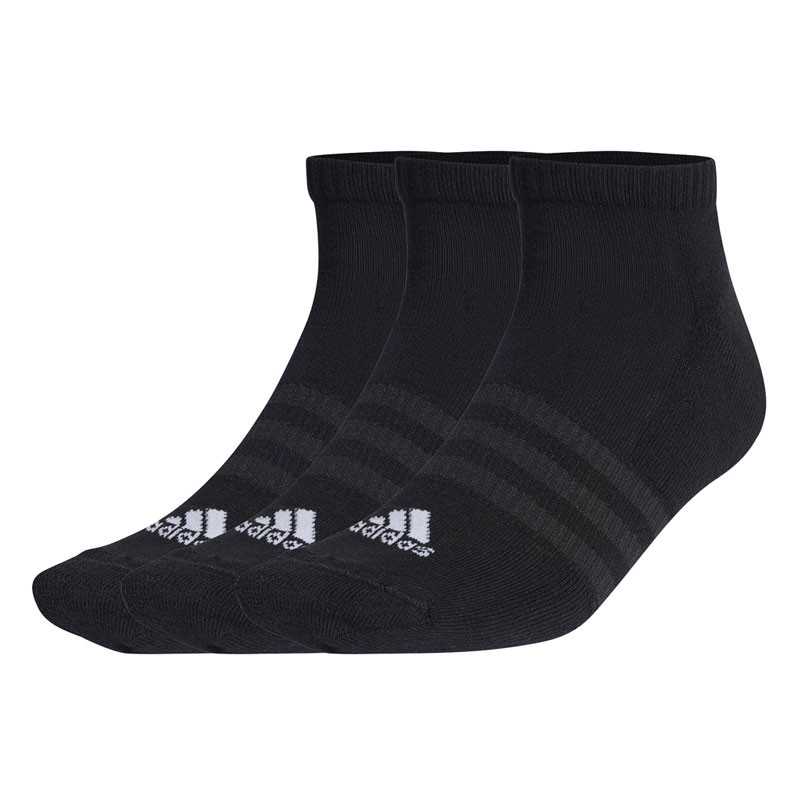 ADIDAS CUSHIONED LOW-CUT SOCKS (IC1332)ΑΘΛΗΤΙΚΕΣ ΚΑΛΤΣΕΣ 3 ΤΕΜΑΧΙΑ ΜΑΥΡΕΣ