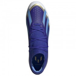 Adidas X Crazyfast League Messi FG (ID0712)Ποδοσφαιρικά Παπούτσια με Τάπες Lucid Blue / Blue Burst / Cloud White