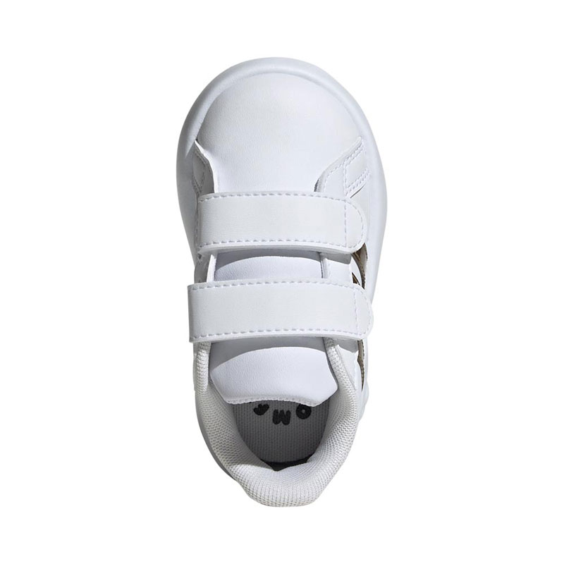 ADIDAS GRAND COURT 2.0 CF INFANT (IG6586)ΒΡΕΦΙΚΑ ΠΑΠΟΥΤΣΙΑ WHITE/GOLD