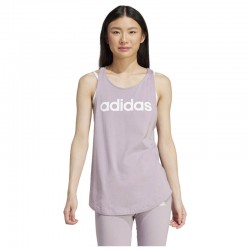 ADIDAS ESSENTIALS LOOSE LOGO TANK TOP (IS2088)ΓΥΝΑΙΚΕΙΟ T-SHIRT ΑΜΑΝΙΚΟ  Preloved Fig / White