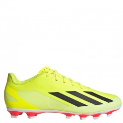 ADIDAS X CRAZYFAST CLUB FLEXIBLE GROUND BOOTS (IG0618)Ποδοσφαιρικά Παπούτσια με Τάπες Team Solar Yellow 2 / Core Black / Cloud White