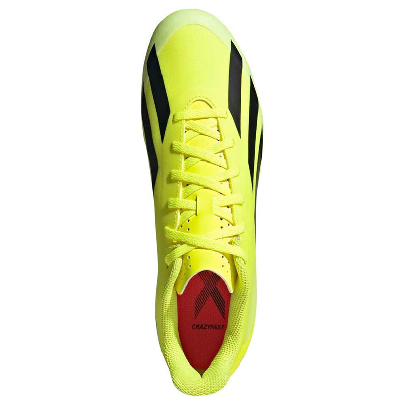 ADIDAS X CRAZYFAST CLUB FLEXIBLE GROUND BOOTS (IG0618)Ποδοσφαιρικά Παπούτσια με Τάπες Team Solar Yellow 2 / Core Black / Cloud White