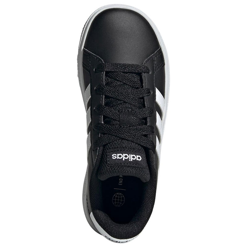 ADIDAS GRAND COURT LIFESTYLE TENNIS LACE-UP SHOES (GW6503)ΠΑΙΔΙΚΑ ΠΑΠΟΥΤΣΙΑ Core Black / Cloud White