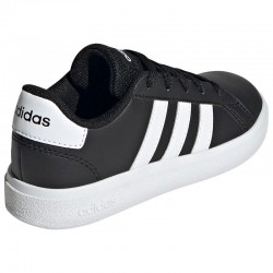 ADIDAS GRAND COURT LIFESTYLE TENNIS LACE-UP SHOES (GW6503)ΠΑΙΔΙΚΑ ΠΑΠΟΥΤΣΙΑ Core Black / Cloud White