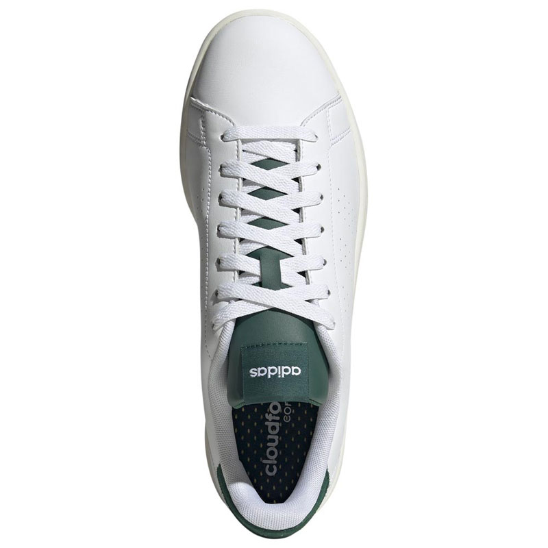 ADIDAS ADVANTAGE SHOES (IF6096)ΑΝΔΡΙΚΟ ΥΠΟΔΗΜΑ Cloud White / Cloud White / Collegiate Green