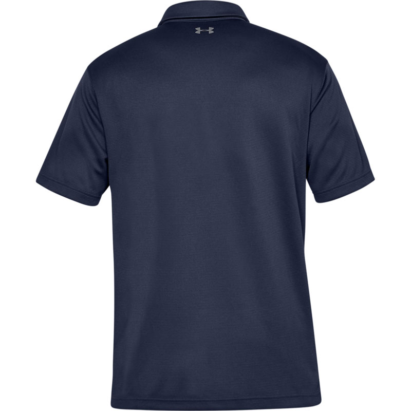 UNDER ARMOUR TECH POLO (1290140-410)ΑΝΔΡΙΚΟ T-SHIRT ΚΟΝΤΟΜΑΝΙΚΟ POLO Midnight Navy / Graphite