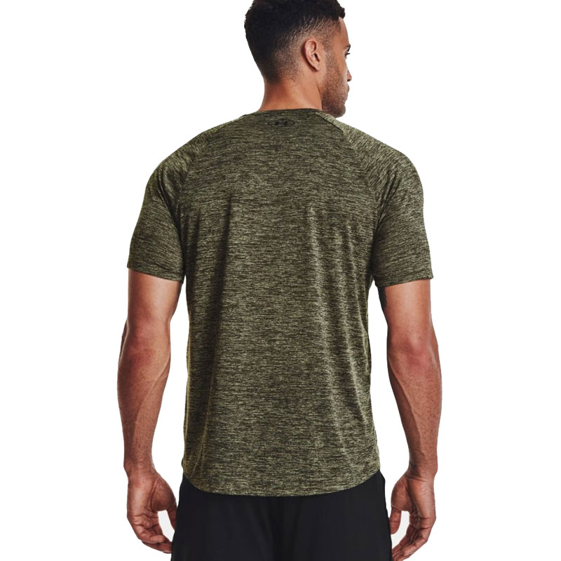 UNDER ARMOUR TECH 2.0 (1326413-390)ΑΝΔΡΙΚΟ T-SHIRT Marine OD Green//Black