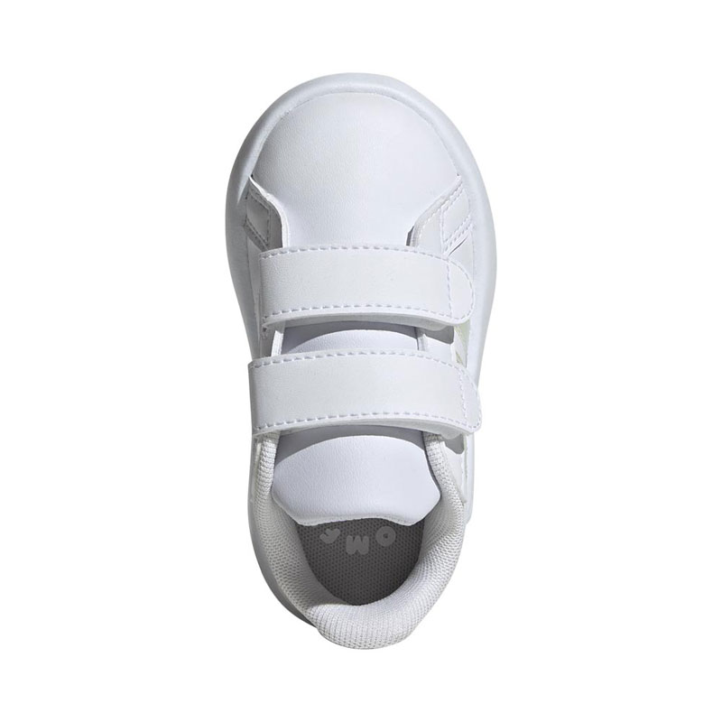 ADIDAS GRAND COURT 2.0 SHOES INF (ID5265)ΒΡΕΦΙΚΑ ΠΑΠΟΥΤΣΙΑ Cloud White / Iridescent / Grey Two