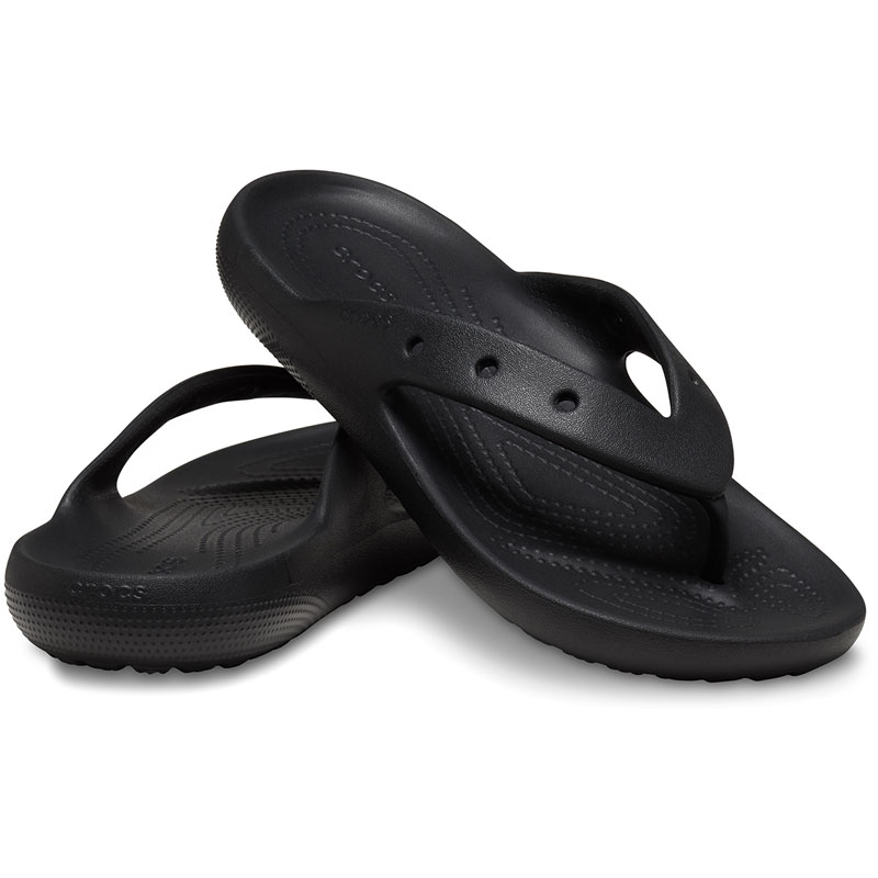 CROCS Classic Flip v2 Black (209402-001)ΑΝΔΡΙΚΕΣ ΣΑΓΙΟΝΑΡΕΣ ΜΑΥΡΕΣ