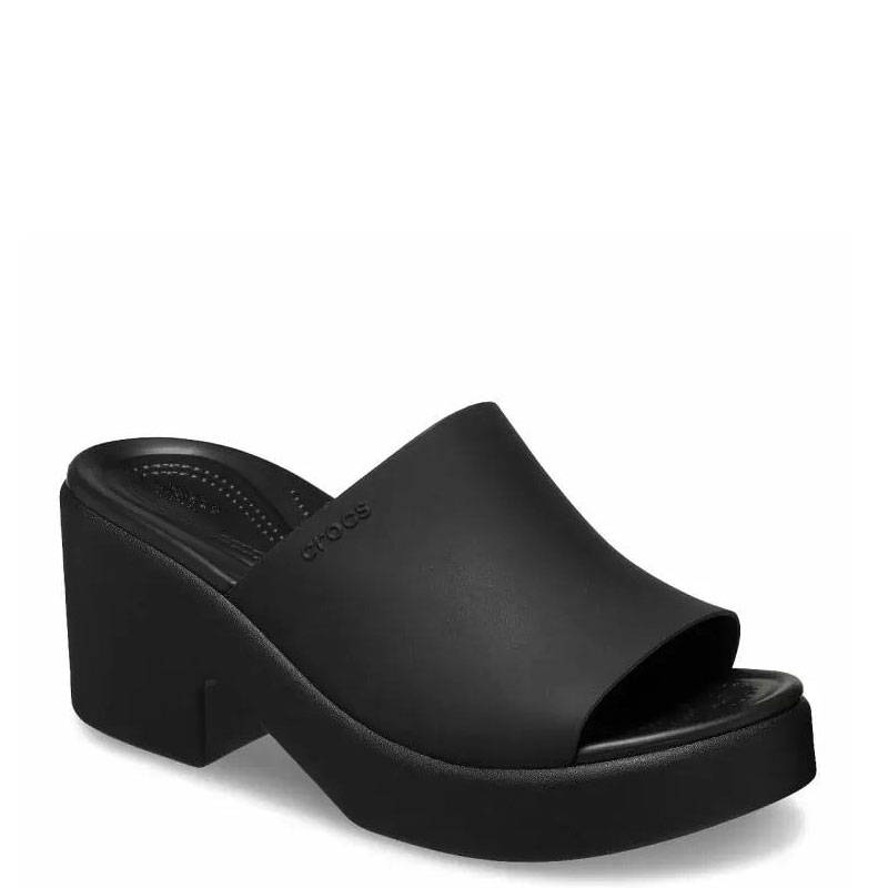 CROCS Brooklyn Slide Heel - Black/Black (209408-060)ΓΥΝΑΙΚΕΙΟ ΑΝΑΤΟΜΙΚΟ ΥΠΟΔΗΜΑ ΜΑΥΡΟ