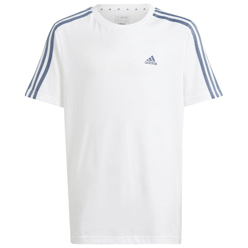 ADIDAS GIRLS ESSENTIALS 3-STRIPES COTTON LOOSE FIT T-SHIRT (IS2628)ΠΑΙΔΙΚΟ T-SHIRT ΛΕΥΚΟ
