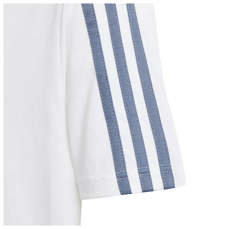 ADIDAS GIRLS ESSENTIALS 3-STRIPES COTTON LOOSE FIT T-SHIRT (IS2628)ΠΑΙΔΙΚΟ T-SHIRT ΛΕΥΚΟ