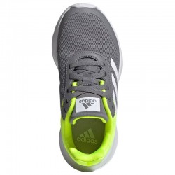 ADIDAS TENSAUR RUN SHOES KIDS (IG1246)ΠΑΙΔΙΚΑ ΠΑΠΟΥΤΣΙΑ Grey Three / Cloud White / Lucid Lemon