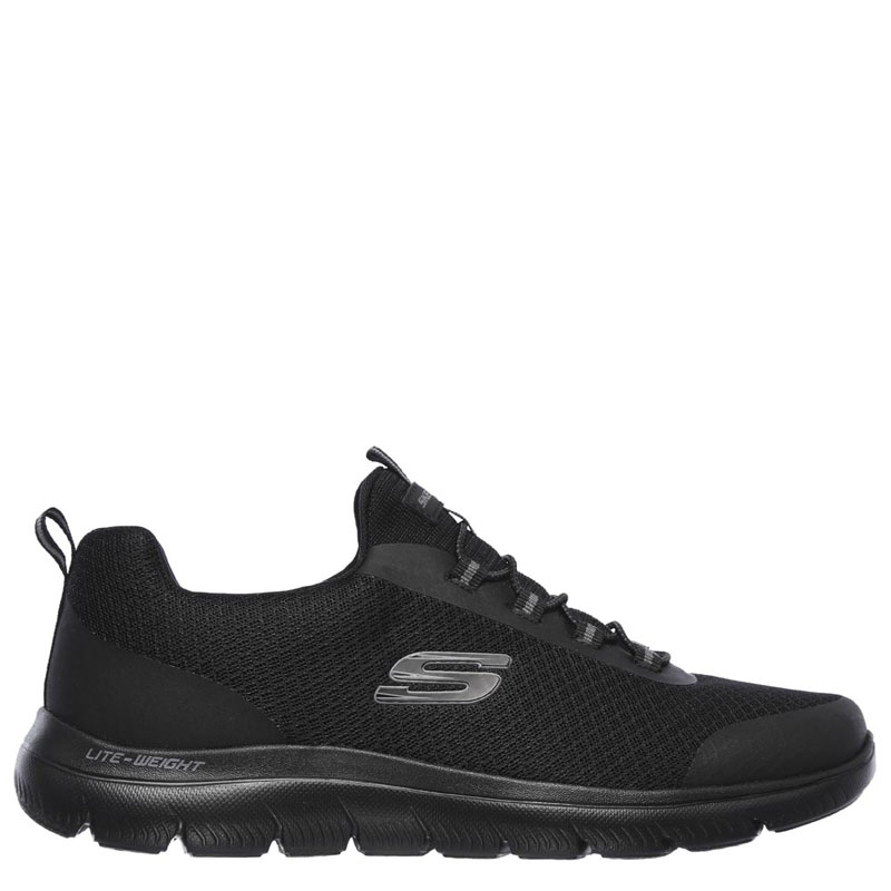 Skechers Summits Repinski (232060-BBK)ΑΝΔΡΙΚΟ ΥΠΟΔΗΜΑ ΜΑΥΡΟ