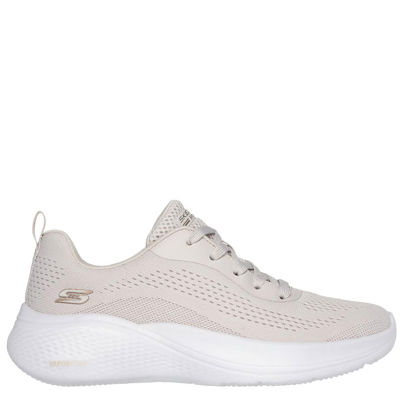 SKECHERS BOBS INFINITY LACE UP ENGINEERED KNIT FOAM (117550-NAT)ΓΥΝΑΙΚΕΙΟ ΥΠΟΔΗΜΑ ΜΠΕΖ