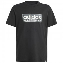 Adidas Performance B Camo Linear Graphic Tee Kids (IW1373)ΠΑΙΔΙΚΟ T-SHIRT ΜΑΥΡΟ