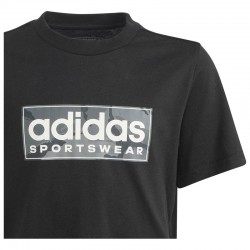 Adidas Performance B Camo Linear Graphic Tee Kids (IW1373)ΠΑΙΔΙΚΟ T-SHIRT ΜΑΥΡΟ