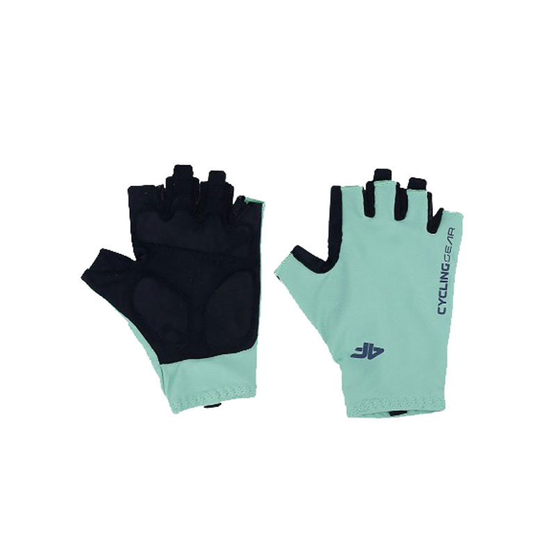 4F UNISEX CYCLING GLOVES WITH GEL PADS -TURQUOISE (4FWSS24AFGLU122-47S)ΓΑΝΤΙΑ ΠΟΔΗΛΑΣΙΑΣ ΜΕ ΤΖΕΛ ΤΙΡΚΟΥΑΖ