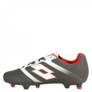 LOTTO MAESTRO 700 V FG (220570-BI2)ΑΝΔΡΙΚΑ ΠΑΠΟΥΤΣΙΑ ΠΟΔΟΣΦΑΙΡΟΥ ΜΕ ΤΑΠΕΣ ASPHALT/WHITE