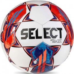 Select Sport Brilliant Replica V23 (160059-WR)ΜΠΑΛΑ ΠΟΔΟΣΦΑΙΡΟΥ ΛΕΥΚΗ/ΚΟΚΚΙΝΗ