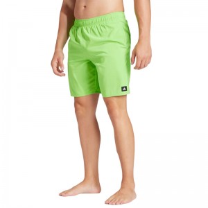 ADIDAS SOLID CLX CLASSIC-LENGTH SWIM SHORTS (IR6217)ΑΝΔΡΙΚΟ ΜΑΓΙΟ Lucid Lime / White