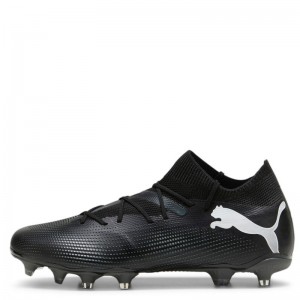 Puma Future 7 Match FG/AG (107715-02)Ψηλά Ποδοσφαιρικά Παπούτσια με Τάπες Μαύρα