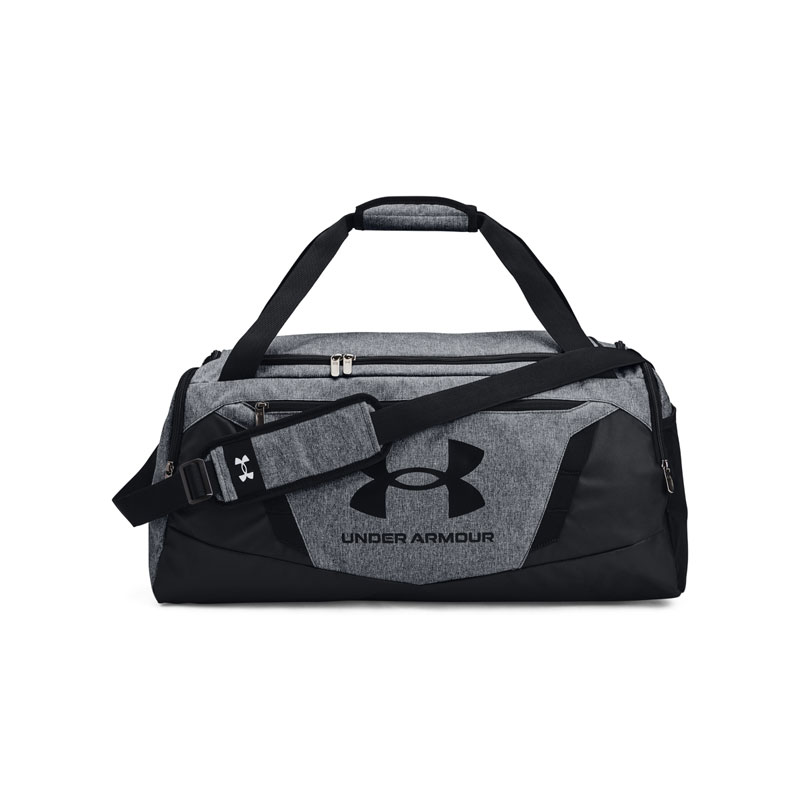 Under Armour Undeniable 5.0 MD (1369223-012)Unisex Τσάντα Ώμου για Γυμναστήριο Γκρι/Μαυρο