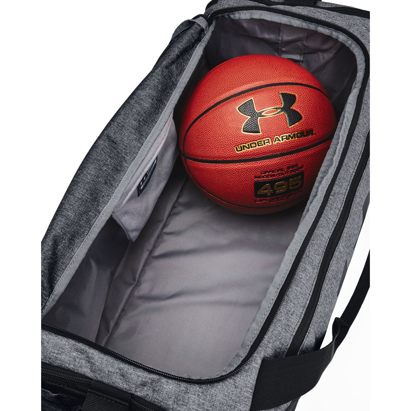 Under Armour Undeniable 5.0 MD (1369223-012)Unisex Τσάντα Ώμου για Γυμναστήριο Γκρι/Μαυρο