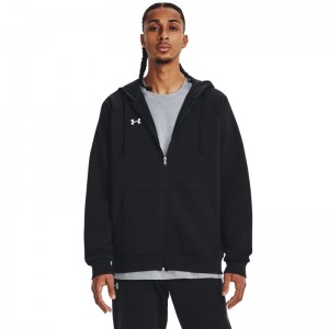 UNDER ARMOUR RIVAL FLEECE FZ HOODIE (1379767-001)ΑΝΔΡΙΚΗ ΦΟΥΤΕΡ ΖΑΚΕΤΑ ΜΑΥΡΗ UNDER ARMOUR RIVAL FLEECE FZ HOODIE (1379767-001)ΑΝΔΡΙΚΗ ΦΟΥΤΕΡ ΖΑΚΕΤΑ ΜΑΥΡΗ