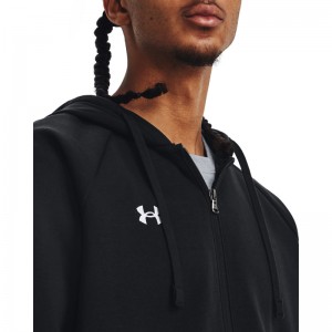 UNDER ARMOUR RIVAL FLEECE FZ HOODIE (1379767-001)ΑΝΔΡΙΚΗ ΦΟΥΤΕΡ ΖΑΚΕΤΑ ΜΑΥΡΗ UNDER ARMOUR RIVAL FLEECE FZ HOODIE (1379767-001)ΑΝΔΡΙΚΗ ΦΟΥΤΕΡ ΖΑΚΕΤΑ ΜΑΥΡΗ