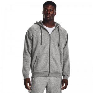 UNDER ARMOUR RIVAL FLEECE FZ HOODIE (1379767-025)Ανδρική Φούτερ Ζακέτα με Κουκούλα Γκρι UNDER ARMOUR RIVAL FLEECE FZ HOODIE (1379767-025)Ανδρική Φούτερ Ζακέτα με Κουκούλα Γκρι