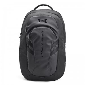UNDER ARMOUR HUSTLE 6.0 PRO BP STORM (1384671-001)ΤΣΑΝΤΑ ΠΛΑΤΗΣ 31 ΛΙΤΡΑ ΜΑΥΡΗ