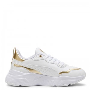 PUMA Cassia Rose Metallic Dream (397802-01)ΓΥΝΑΙΚΕΙΑ ΠΑΠΟΥΤΣΙΑ WHITE/GOLD PUMA Cassia Rose Metallic Dream (397802-01)ΓΥΝΑΙΚΕΙΑ ΠΑΠΟΥΤΣΙΑ WHITE/GOLD