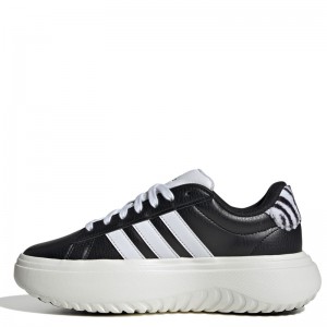 Adidas Sportswear Grand Court Platform (IH7754)Γυναικεία Sneakers Μαύρα Adidas Sportswear Grand Court Platform (IH7754)Γυναικεία Sneakers Μαύρα