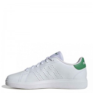 ADIDAS KIDS ADVANTAGE BASE 2.0 (ID3889)ΠΑΙΔΙΚΑ ΠΑΠΟΥΤΣΙΑ ΛΕΥΚΟ/ΠΡΑΣΙΝΟ