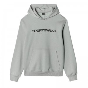 4F SWEATSHIRT MENS (4FWAW24TSWSM1259-25S)ΑΝΔΡΙΚΗ ΦΟΥΤΕΡ ΜΠΛΟΥΖΑ ΓΚΡΙ