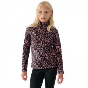 4F FLEECE UNDERWEAR KIDS (4FJWAW24UFLEF051-64A)ΠΑΙΔΙΚΗ ΜΠΛΟΥΖΑ ΙΣΟΘΕΡΜΙΚΗ ΓΙΑ ΣΚΙ multicolour