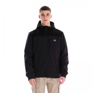 EMERSON ΑΝΔΡΙΚΟ ΜΠΟΥΦΑΝ BOMBER ΜΕ ΚΟΥΚΟΥΛΑ ΜΑΥΡΟ/ΓΚΡΙ (242.EM10.18-EBONY/BLACK) EMERSON ΑΝΔΡΙΚΟ ΜΠΟΥΦΑΝ BOMBER ΜΕ ΚΟΥΚΟΥΛΑ ΜΑΥΡΟ/ΓΚΡΙ (242.EM10.18-EBONY/BLACK)