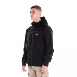 EMERSON ΑΝΔΡΙΚΟ ΜΠΟΥΦΑΝ BOMBER ΜΕ ΚΟΥΚΟΥΛΑ ΜΑΥΡΟ/ΓΚΡΙ (242.EM10.18-EBONY/BLACK) EMERSON ΑΝΔΡΙΚΟ ΜΠΟΥΦΑΝ BOMBER ΜΕ ΚΟΥΚΟΥΛΑ ΜΑΥΡΟ/ΓΚΡΙ (242.EM10.18-EBONY/BLACK)