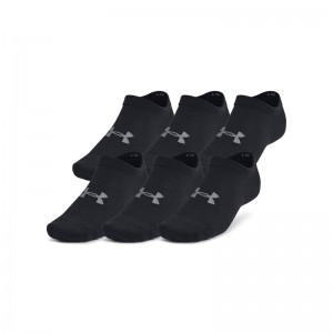 UNDER ARMOUR ESSENTIAL NO SHOW 6PK (1382611-001)Αθλητικές Κάλτσες Μαύρες 6 Ζεύγη UNDER ARMOUR ESSENTIAL NO SHOW 6PK (1382611-001)Αθλητικές Κάλτσες Μαύρες 6 Ζεύγη