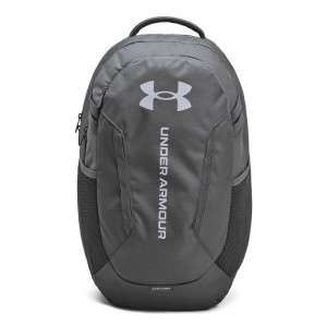 UNDER ARMOUR HUSTLE 6.0 BACKPACK (1384672-025)ΣΑΚΙΔΙΟ ΠΛΑΤΗΣ Castlerock/Steel 29 ΛΙΤΡΑ