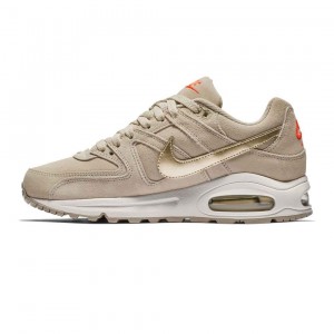 Nike Air Max Command Premium wmns (718896-228)ΓΥΝΑΙΚΕΙΑ ΠΑΠΟΥΤΣΙΑ STRING/MTLC GOLD GRAIN/HYPER ORANGE
