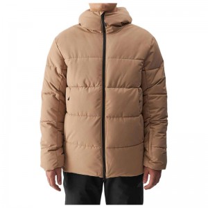 4F TECHNICAL JACKET (4FWAW24TTJAM580-82S)ΑΝΔΡΙΚΟ ΜΠΟΥΦΑΝ ΑΔΙΑΒΡΟΧΟ ΜΕ ΚΟΥΚΟΥΛΑ BROWN 4F TECHNICAL JACKET (4FWAW24TTJAM580-82S)ΑΝΔΡΙΚΟ ΜΠΟΥΦΑΝ ΑΔΙΑΒΡΟΧΟ ΜΕ ΚΟΥΚΟΥΛΑ BROWN